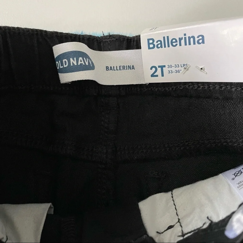 Old Navy Toddler Girl BALLERINA Jeans Size 2T